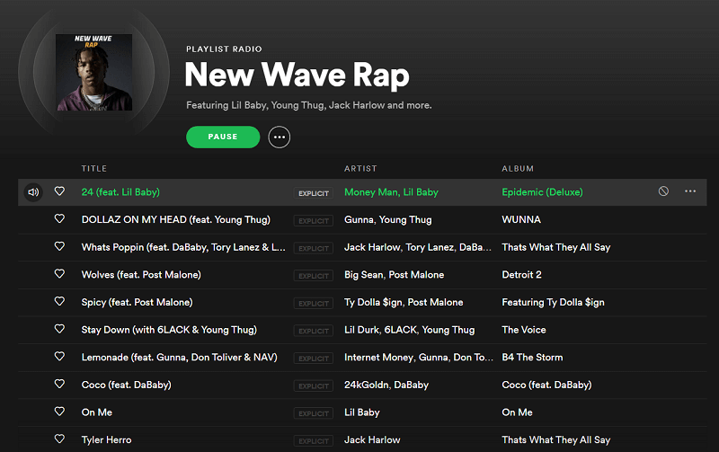 Best Spotify Workout Playlists New Wave Rap