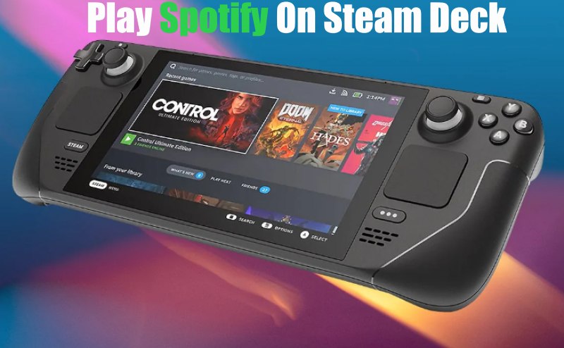 لعب Spotify على Steam Deck