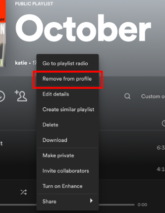 Put Spotify Playlist Private Using A Personal Computer