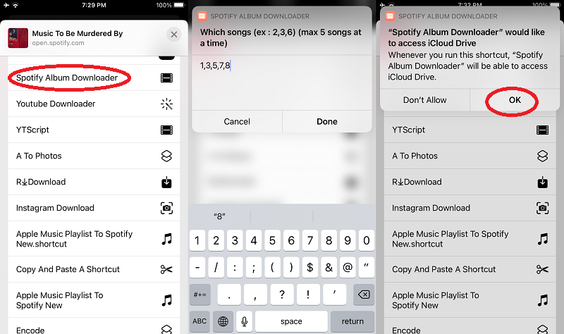 Download Spotify Songs To MP3 Use Siri Shortcuts