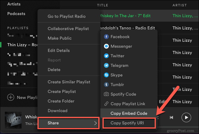 Copying Your Spotify Playlist to Another Account To Export Playlist From Spotify