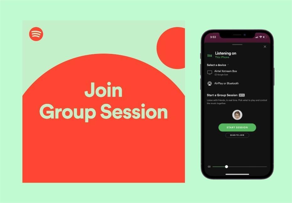 Spotify Group Session