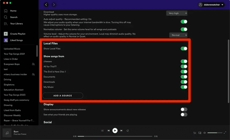 How To Add Local Files To Spotify On Desktop