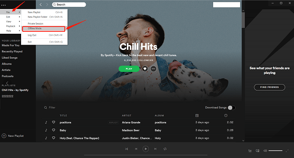 Jak grać Spotify Offline na PC