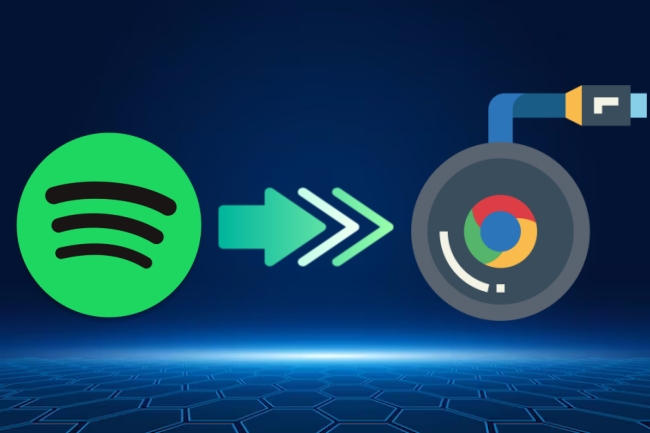 Паром Spotify Треки на Chromecast