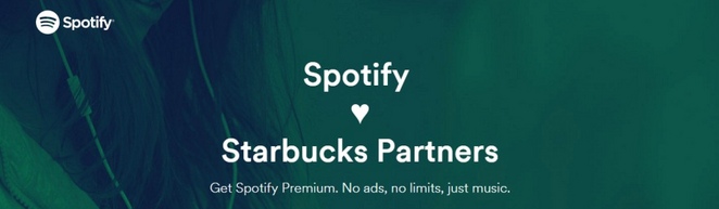 Как получить Spotify Премиальные партнеры Starbucks