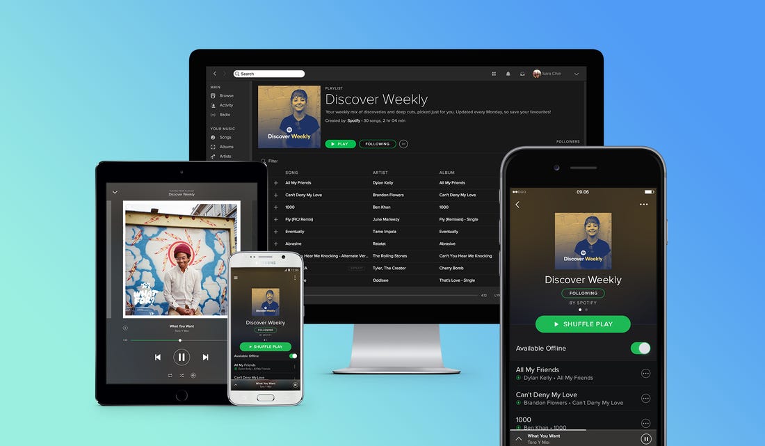Come caricare brani su Spotify