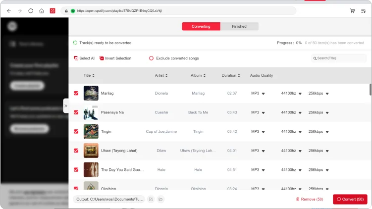Commencer à convertir la musique en streaming