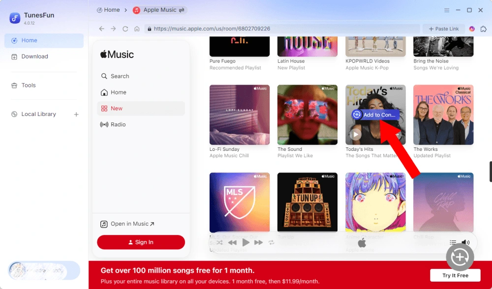 Dodaj muzykę do programu