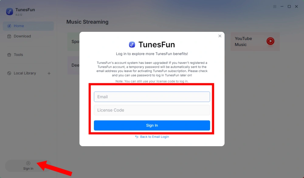 Ativação TunesFun Amazon Music Converter