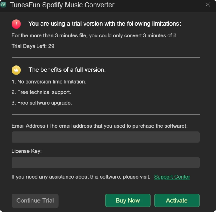 Как активировать TunesFun Spotify Music Converter