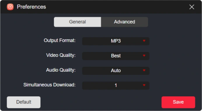 Come modificare l'impostazione di TunesFun Convertitore di musica su YouTube