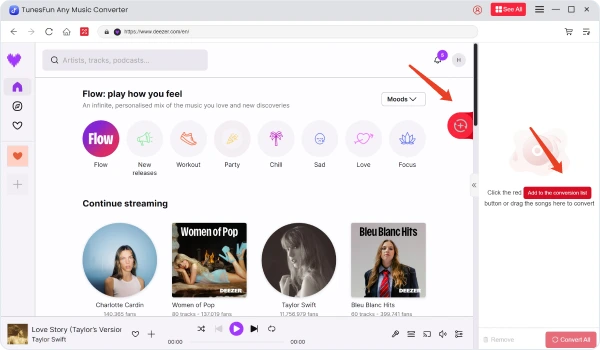 Accedi e seleziona i file