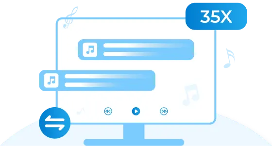 Batch Conversion and 35X Download Speed
